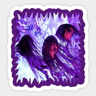 Grape Jellyfish Hold the Peanut Butter Sticker